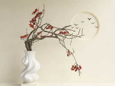 Chinese Floral Arrangement