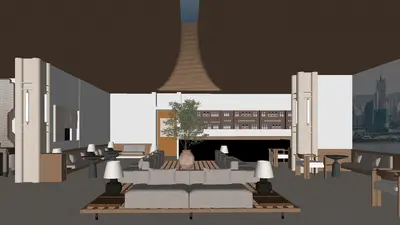 Rest Area 3d model