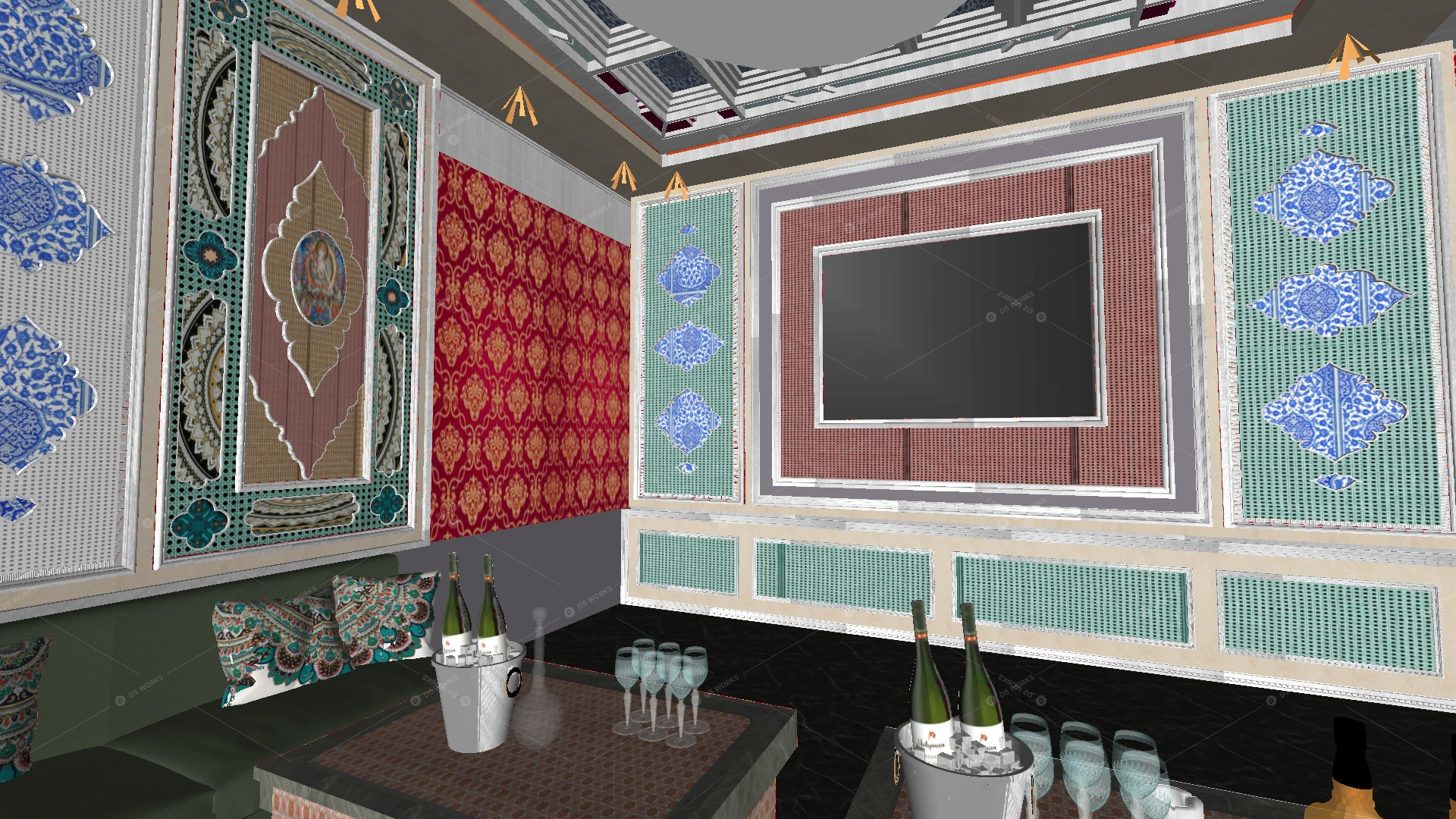 Living Rooms 3D Models 2