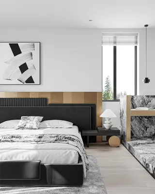 Modern Quiet Luxury Home Bedroom