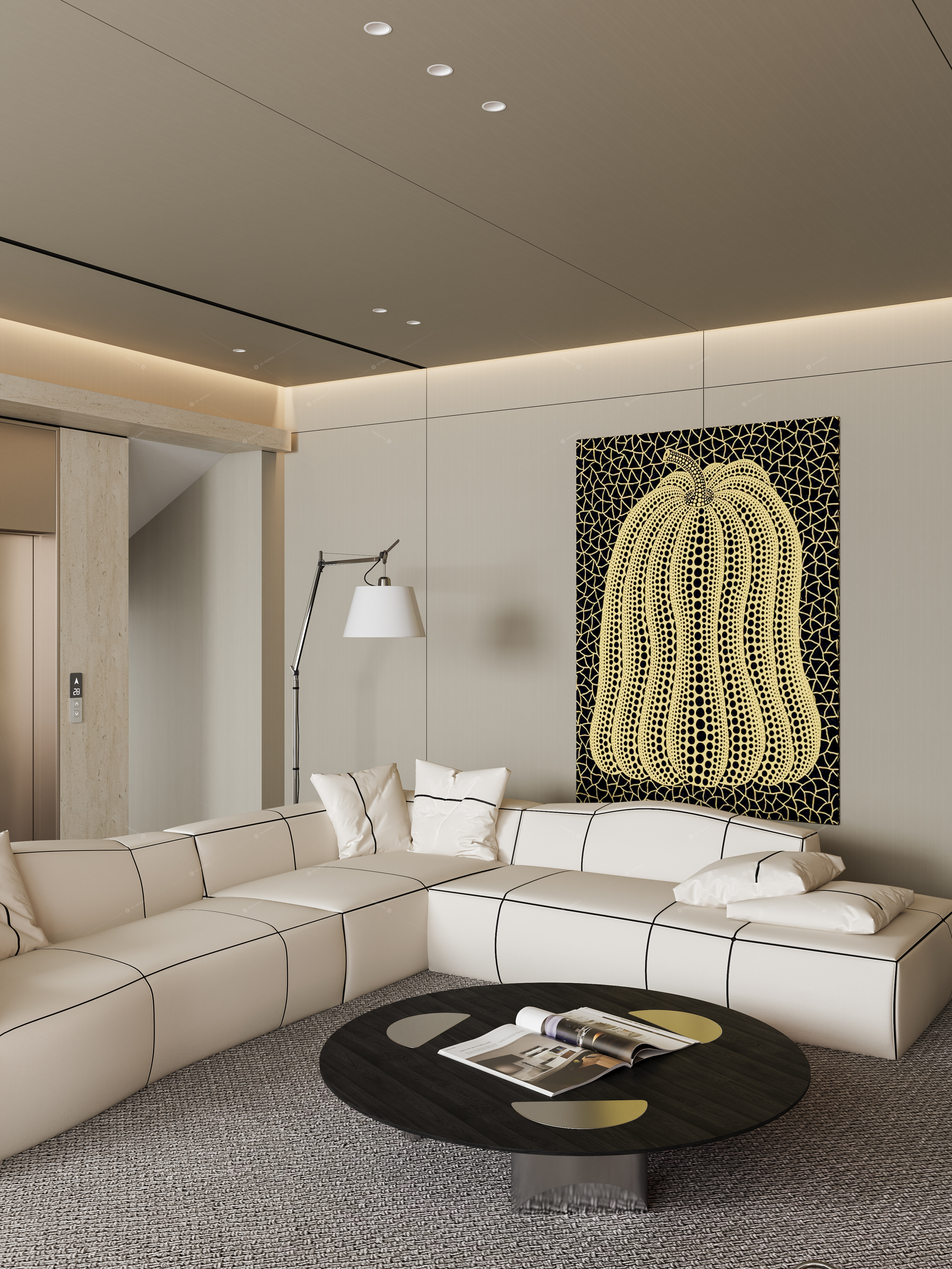 Living Rooms 3D Models 8