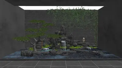 Chinese Rockery & Water Features