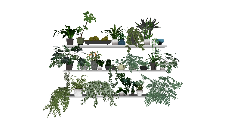 Modern Potted Plant