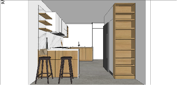 Modern Open Kitchen