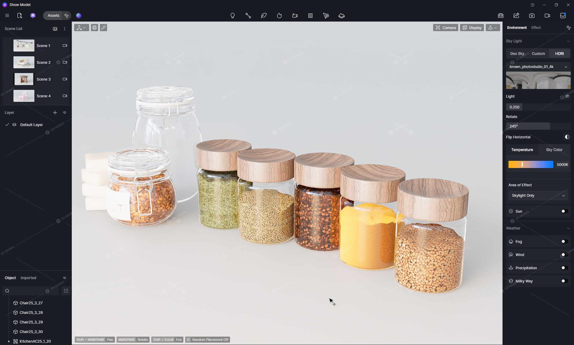 Condiments 3D Models 2