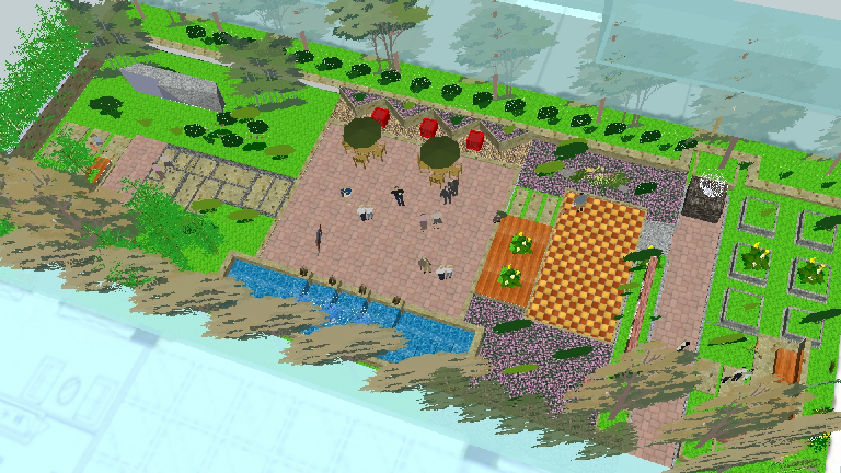 Modern Courtyard Landscapes