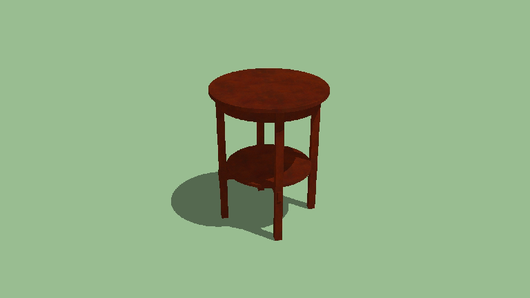 Chinese End Table