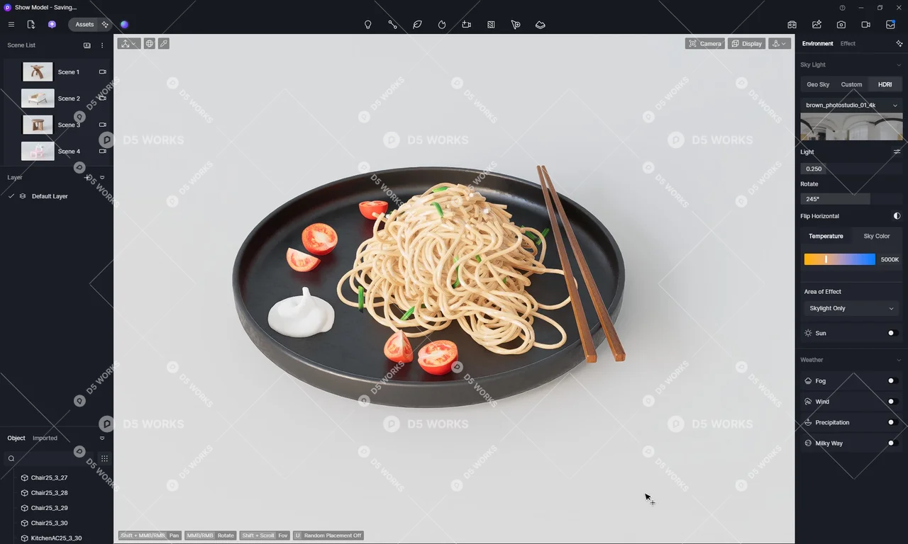 Food and Drink 3d model thumbnail 2