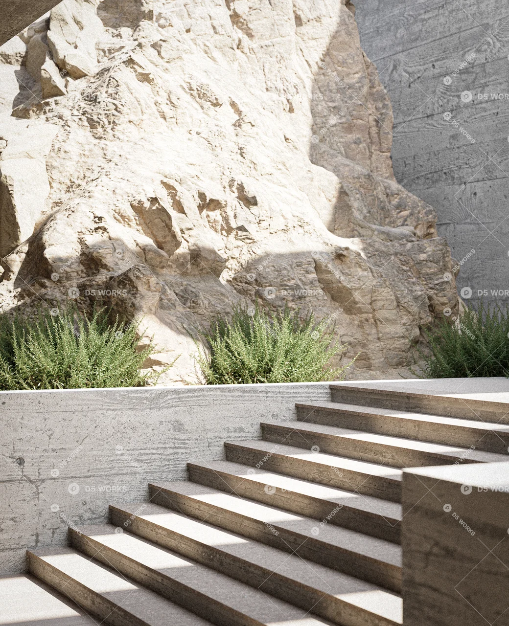 Hotel Building 3d model thumbnail 6