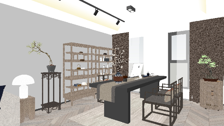Chinese Study Room