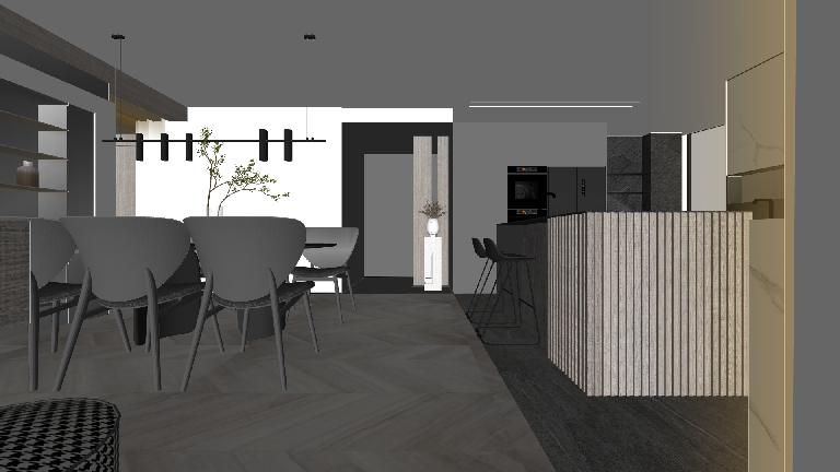 Modern Dining Room (Home)