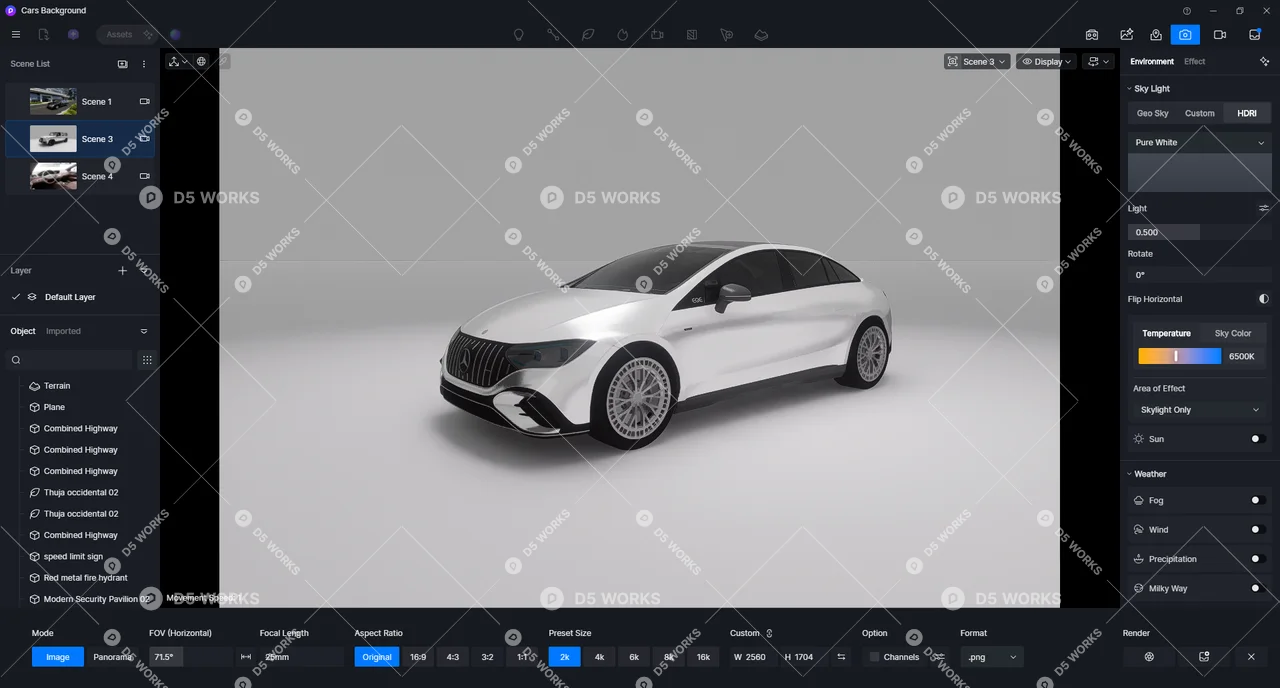 Car 3d model thumbnail 2