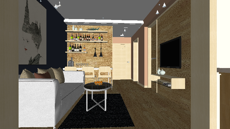 Modern Home Living Room