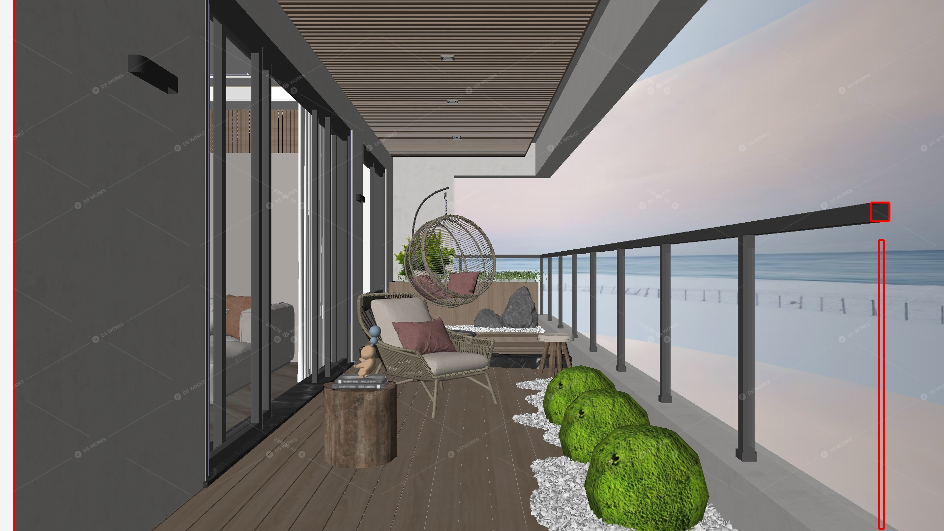 Gardens & Balconies 3D Models
