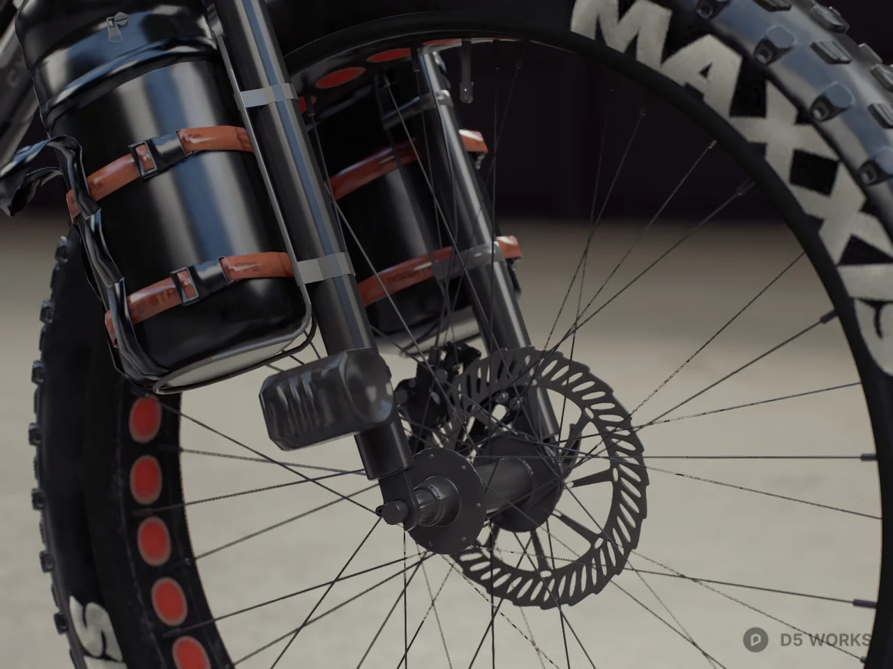 Magnum Peak Mountain Bicycle 3d model thumbnail 5