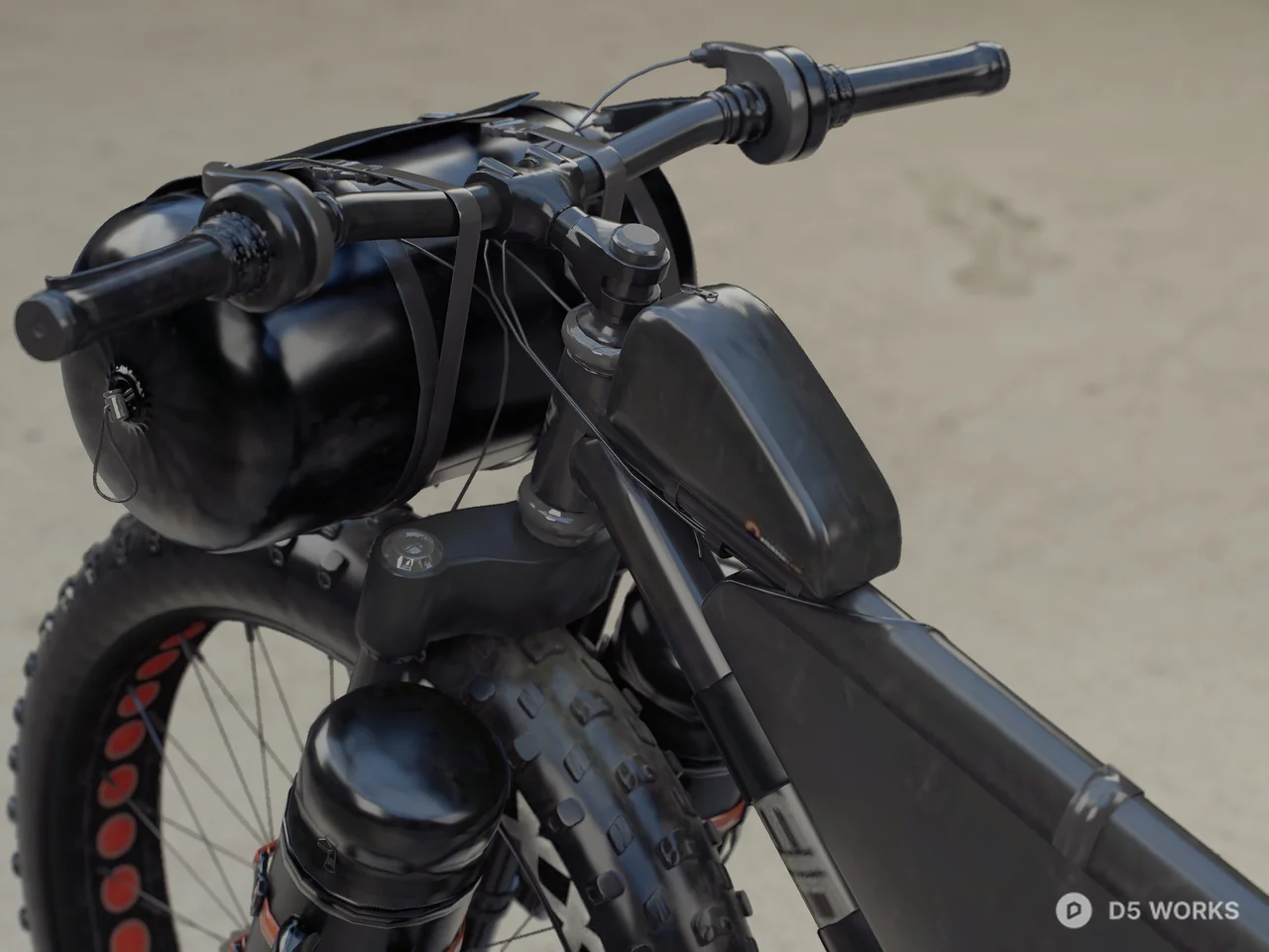 Magnum Peak Mountain Bicycle 3d model thumbnail 3