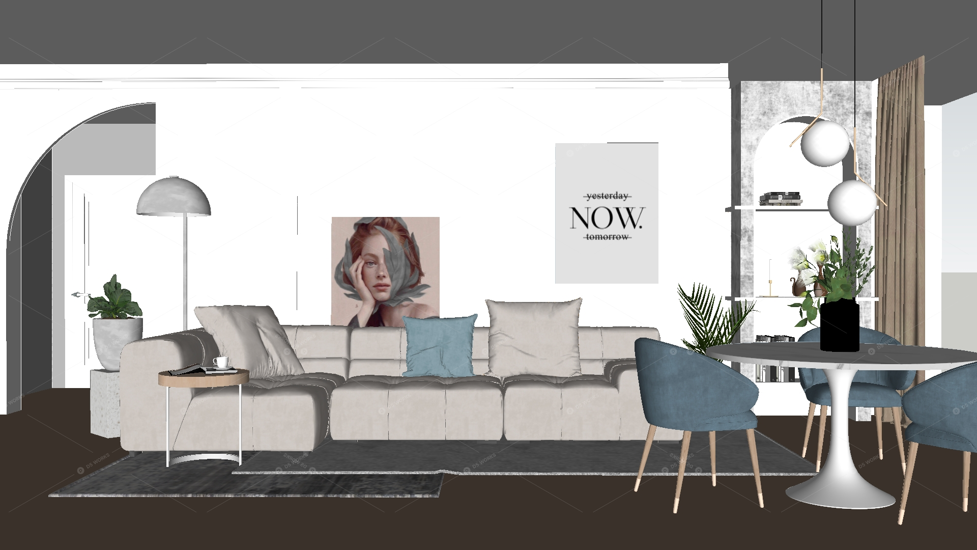 Living Rooms 3D Models