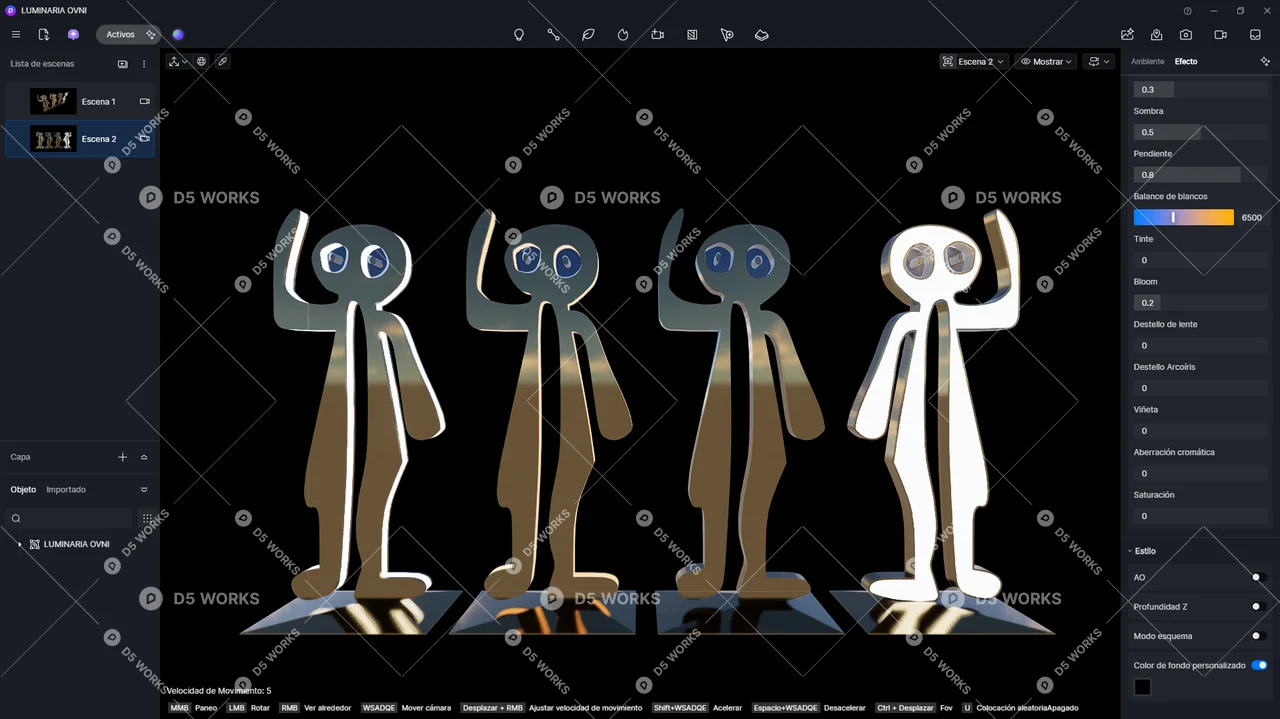 Decorative Lamp 3d model thumbnail 3