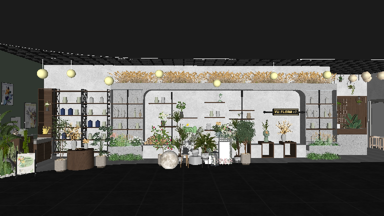 Modern Floral Arrangement