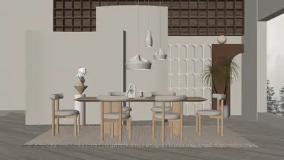 Minimalist Dining Room (Home)