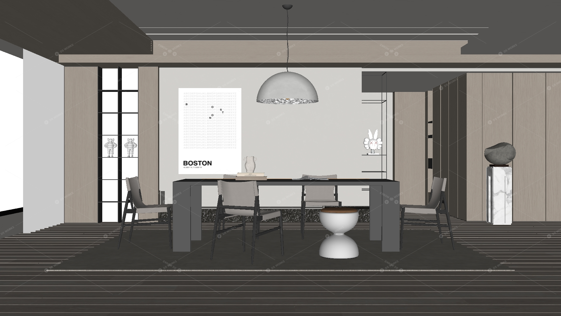 Dining Rooms 3D Models