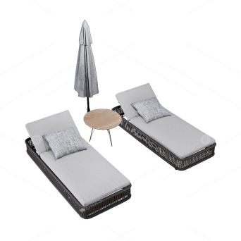 Outdoor Furniture 3D Models