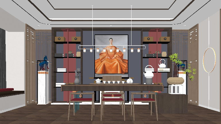 Chinese Study Room