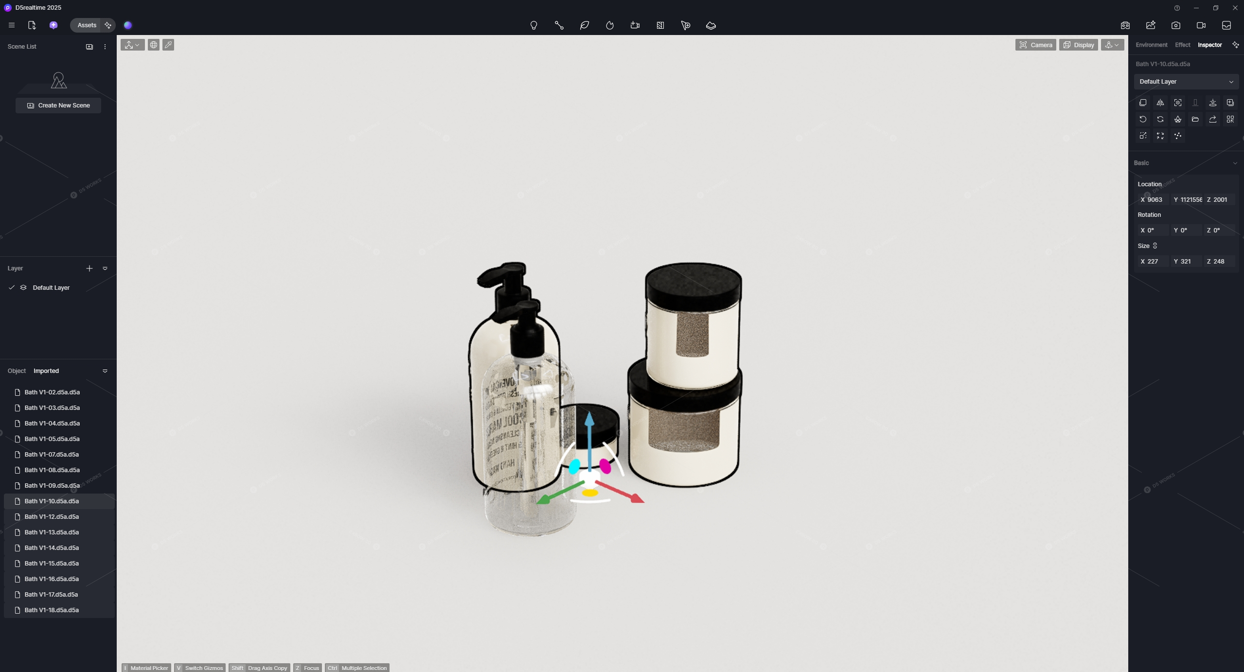 Bath Products 3D Models 2