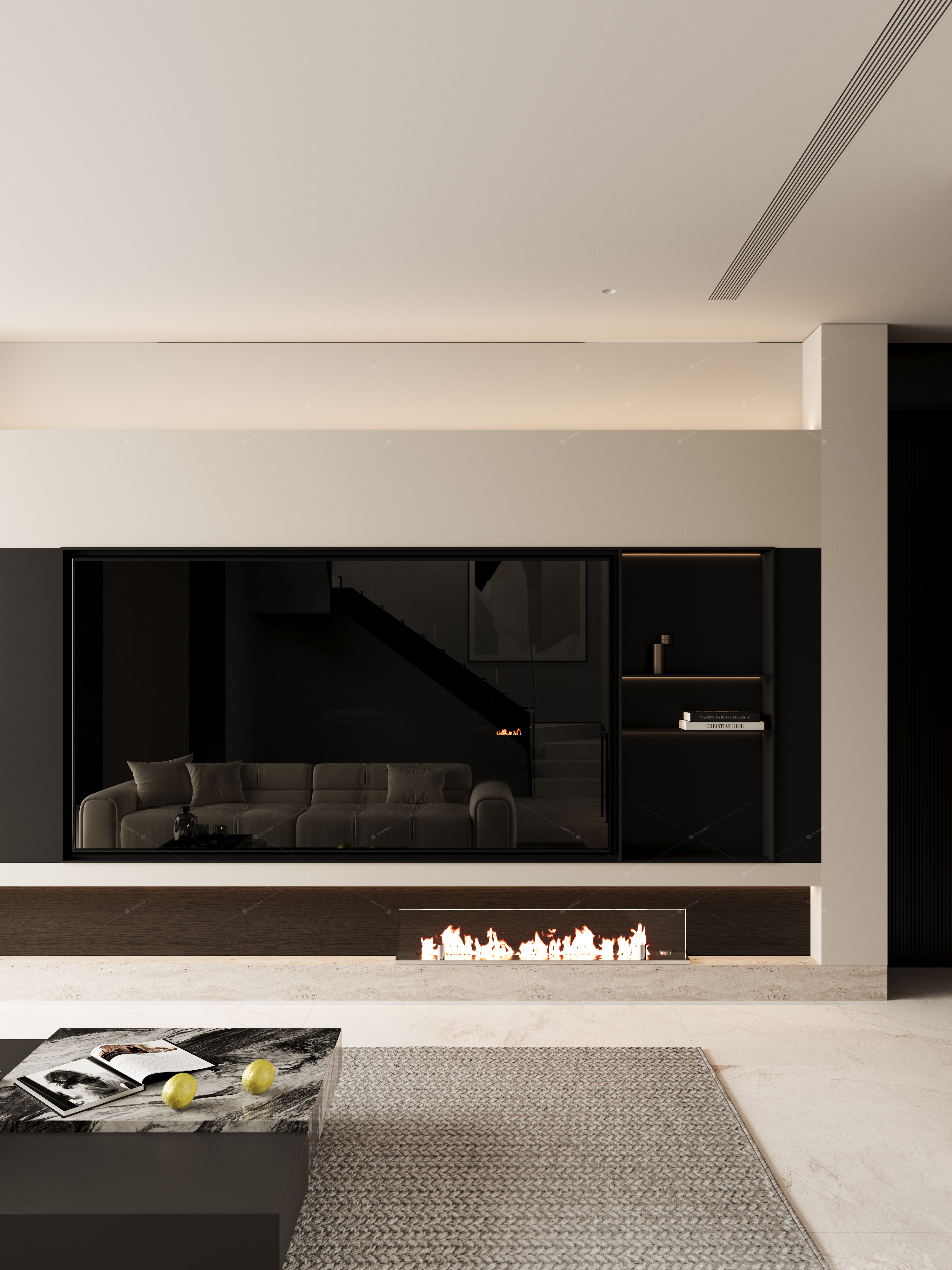 Living & Dining Rooms 3D Models 6