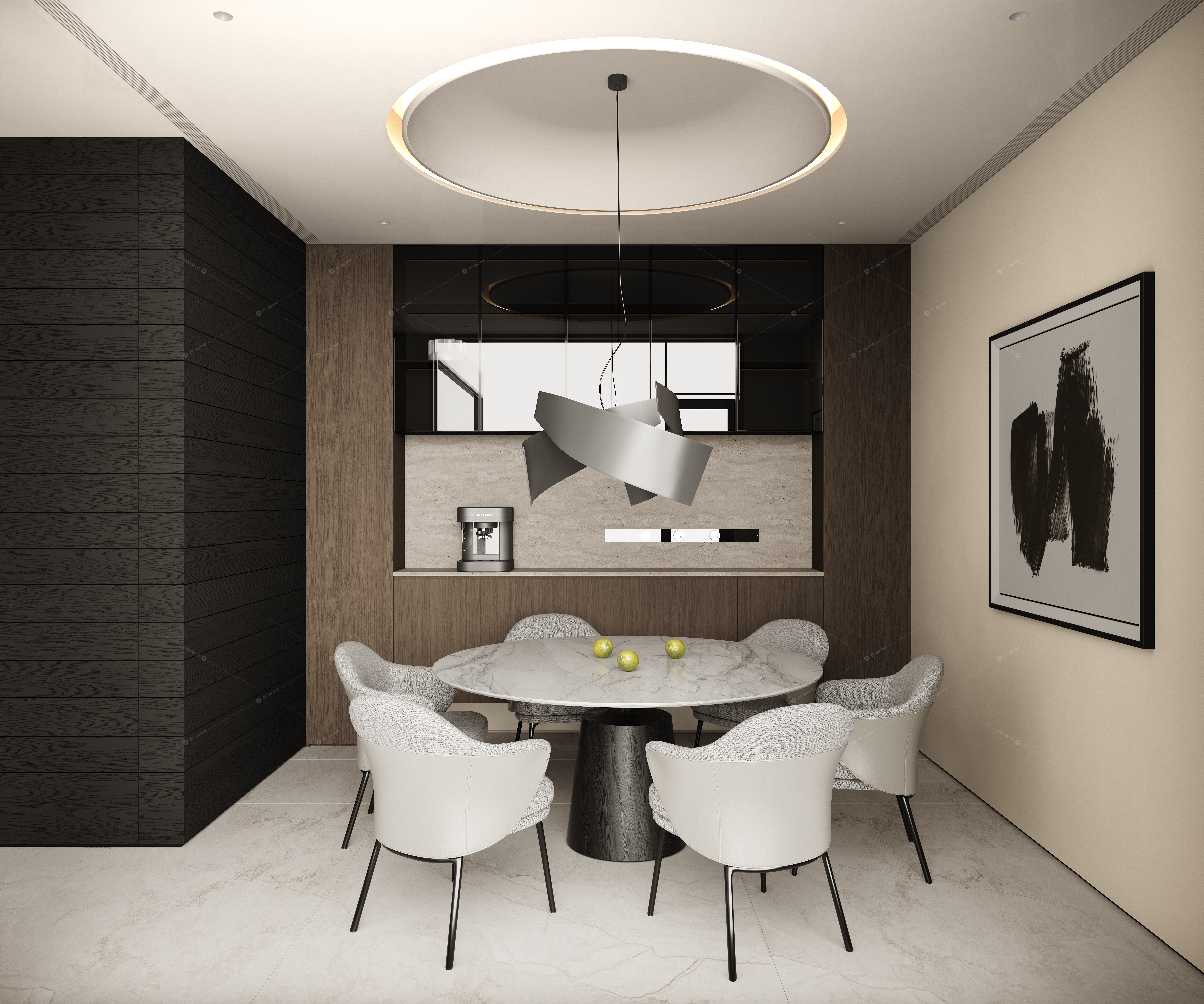 Living & Dining Rooms 3D Models 9