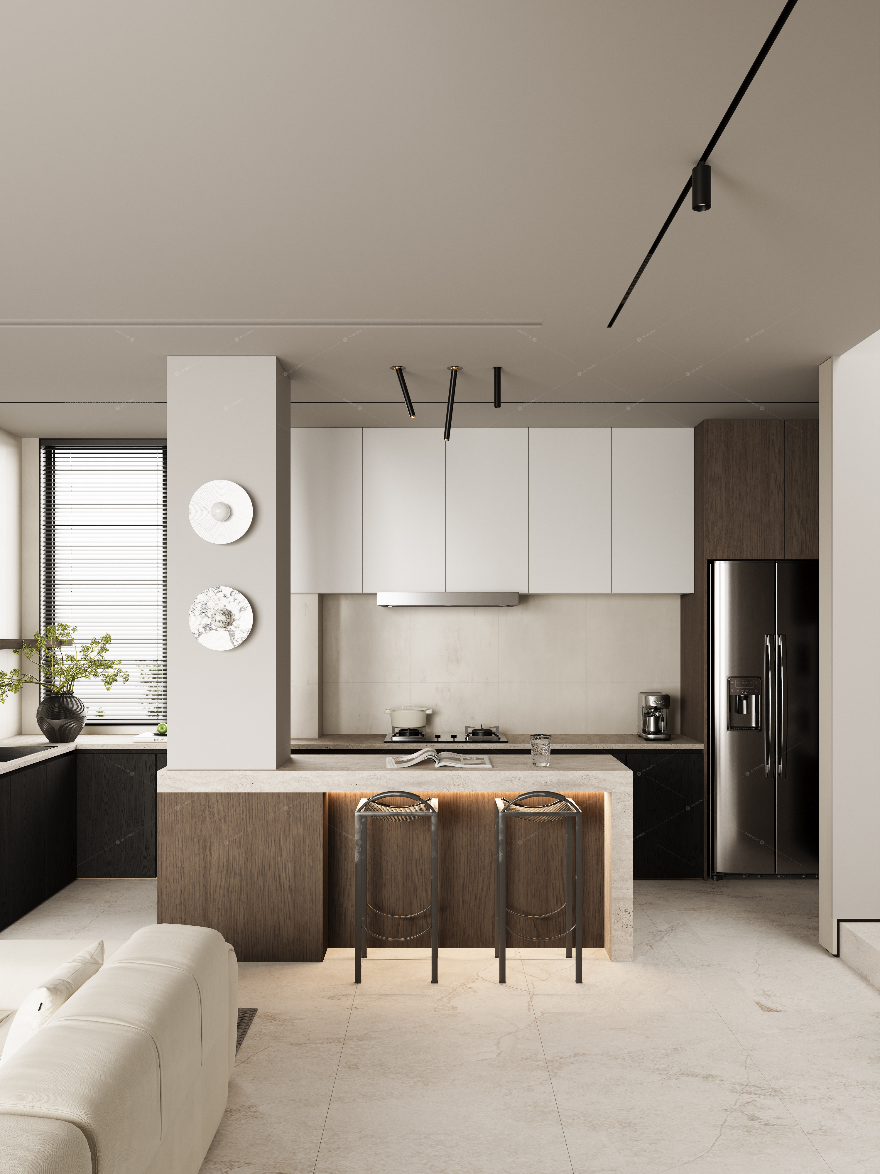 Living & Dining Rooms 3D Models 3