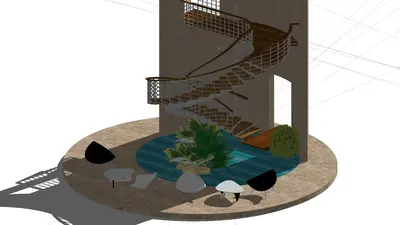 Modern Spiral Staircase