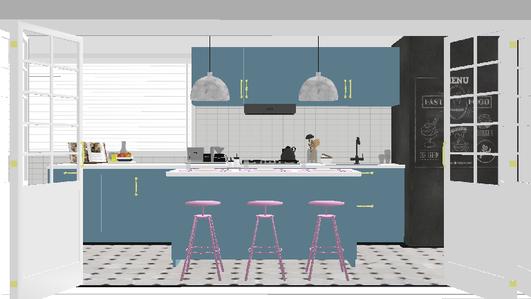 Modern Open Kitchen