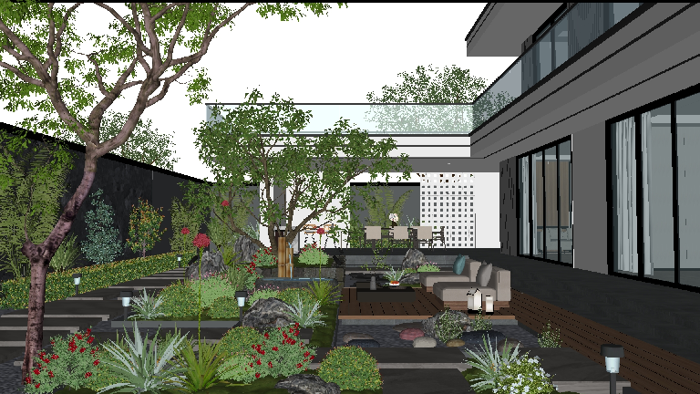 Modern Outdoor Sofa