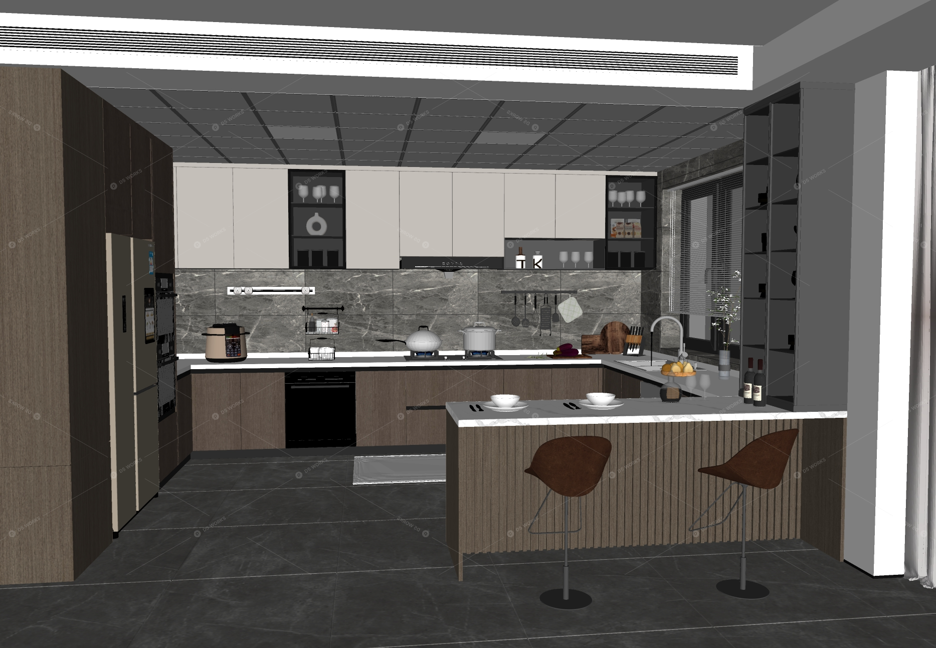 Kitchens 3D Models