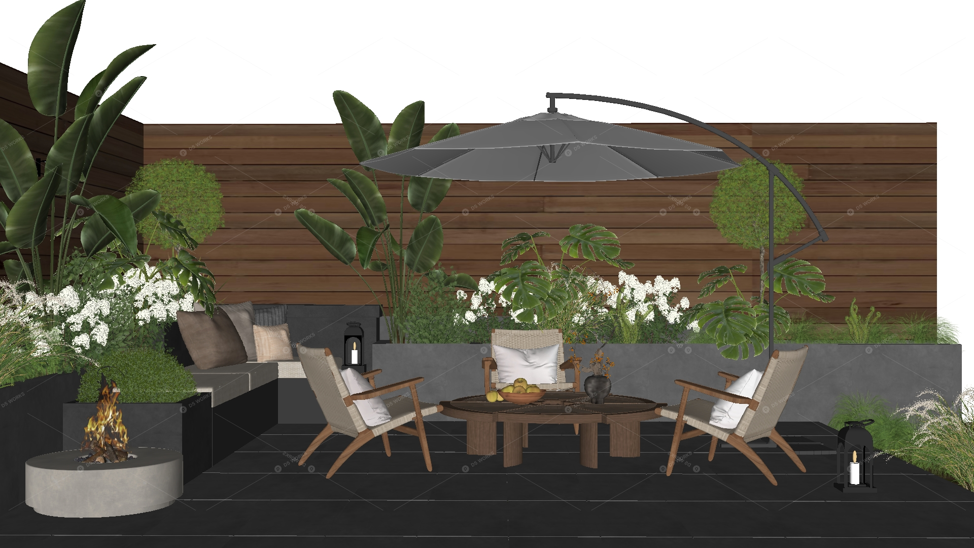 Outdoor Furniture 3D Models