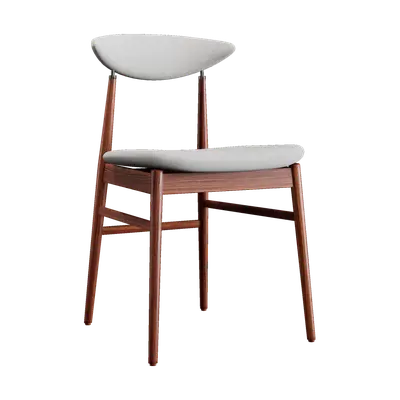 Modern fabric single 3d model
