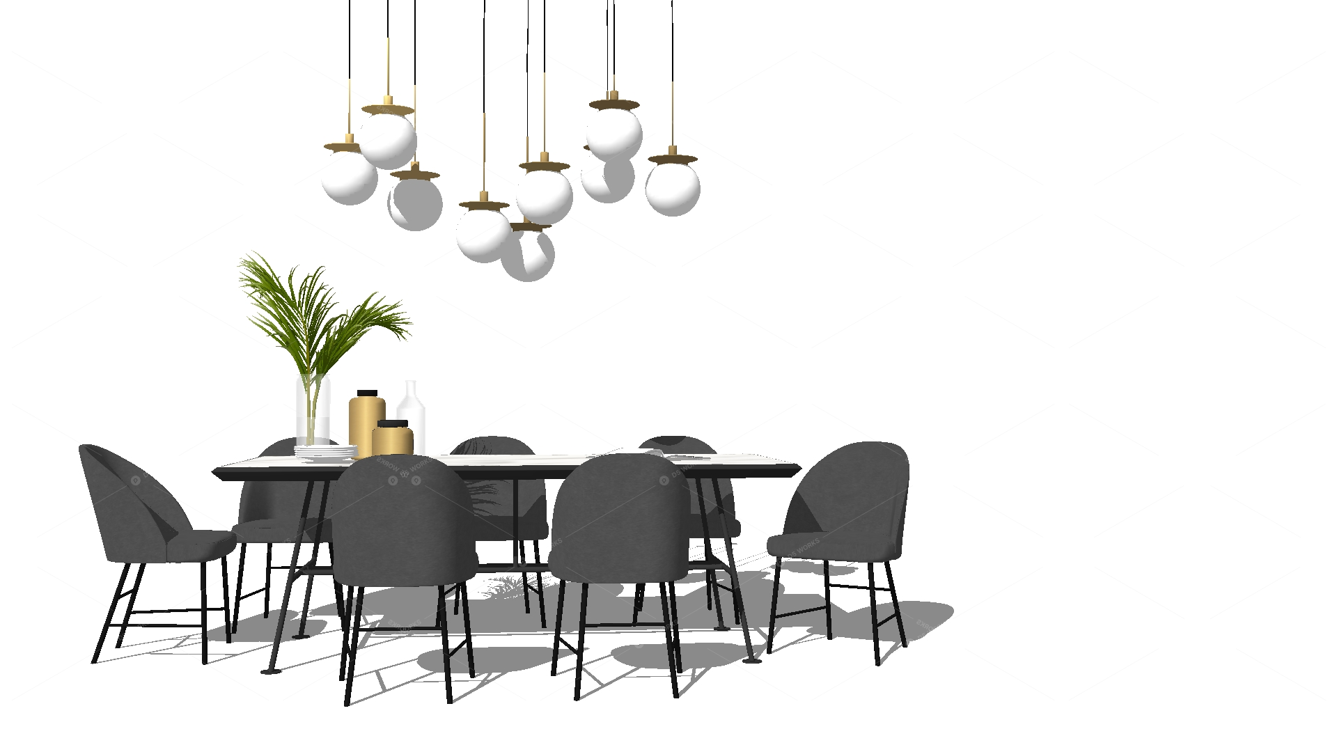 Furniture Sets 3D Models