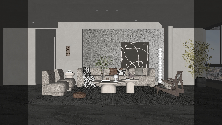 Minimalist Home Living Room