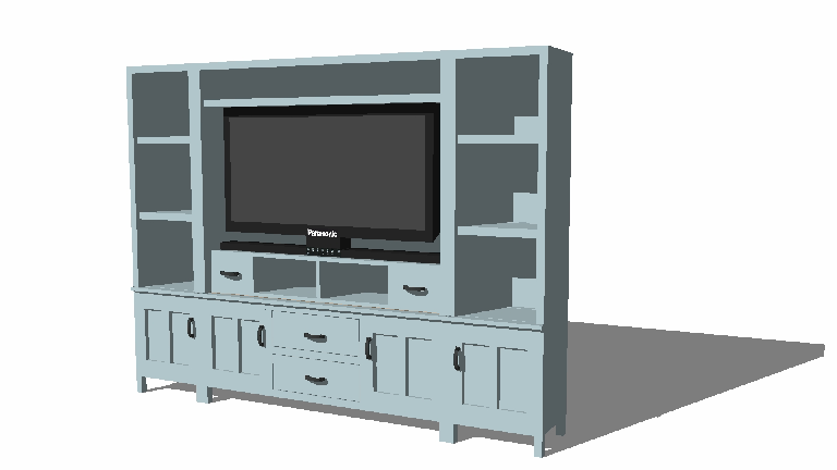 Mediterranean TV Cabinet