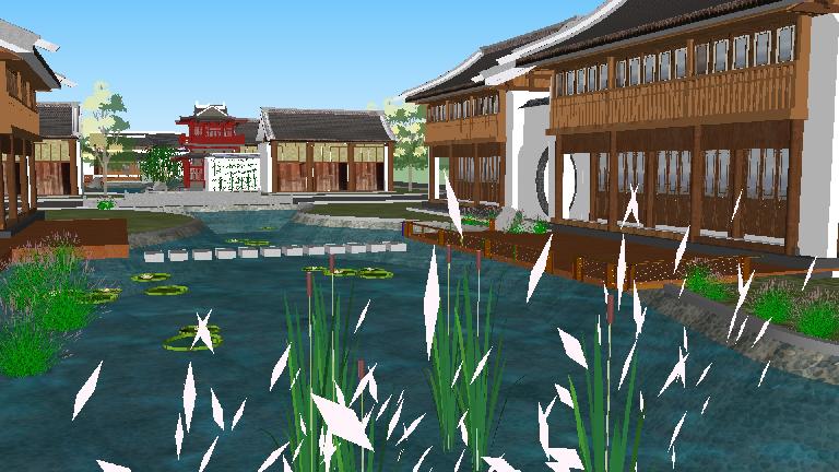 Chinese Courtyard Landscapes