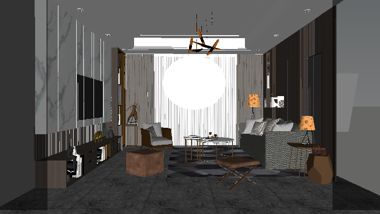 Modern Home Living Room