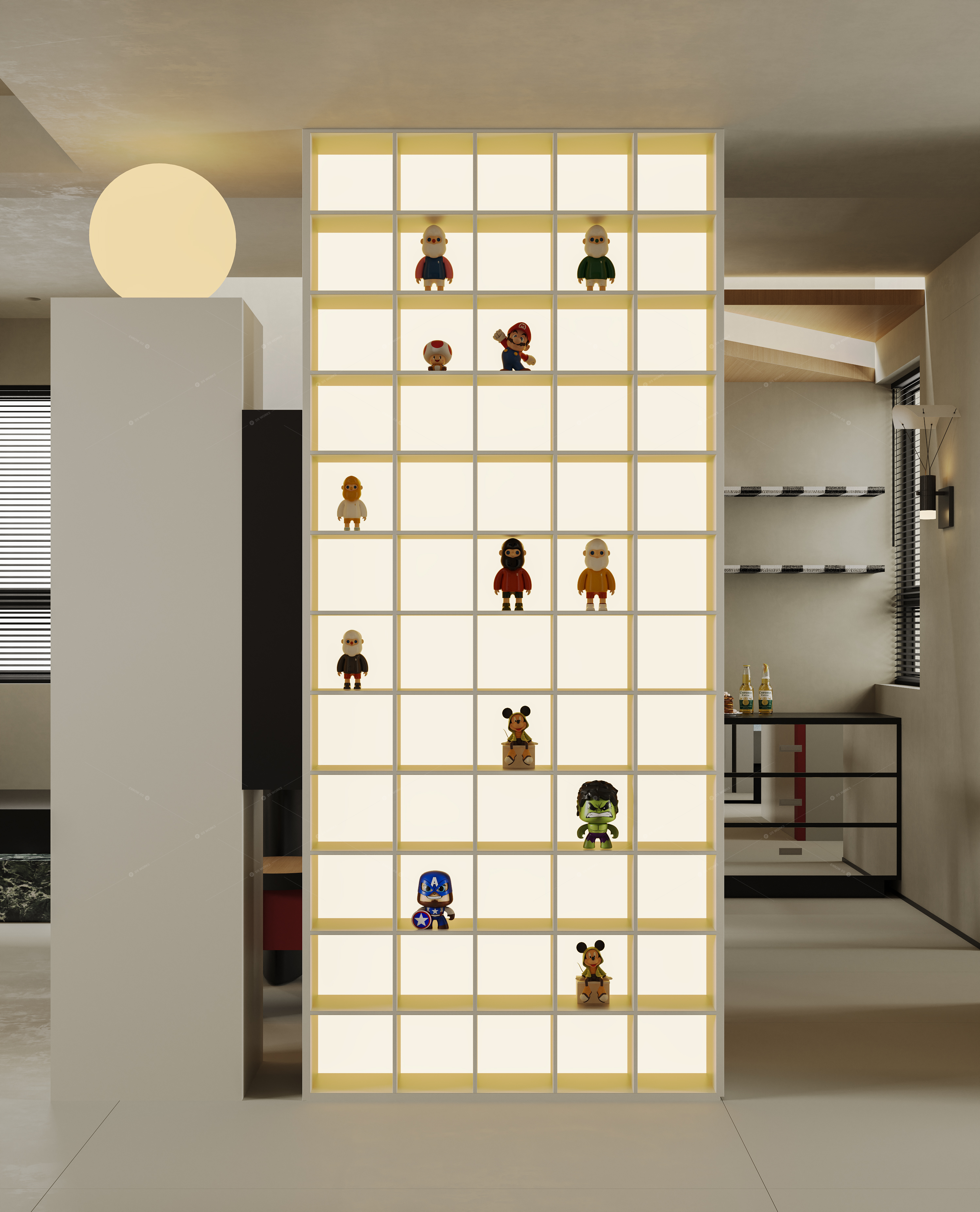 Living & Dining Rooms 3D Models 3