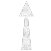 Go straight traffic sign 03