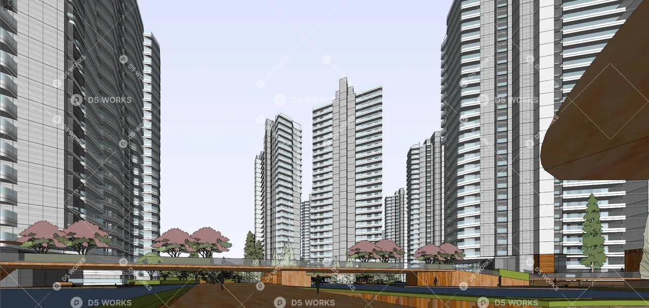 High-Rise Residence 3d model thumbnail 7