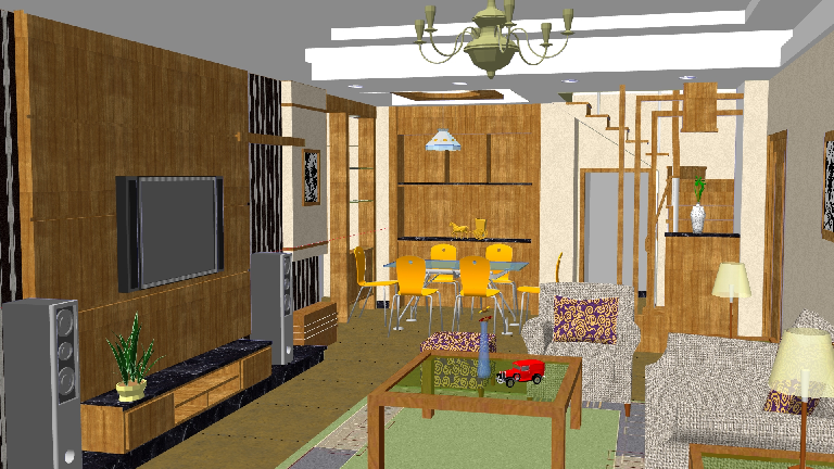 Modern Home Living Room