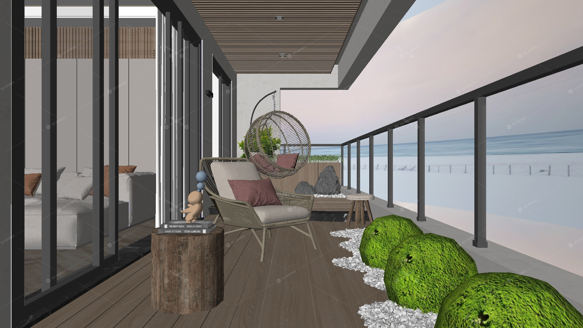 Gardens & Balconies 3D Models