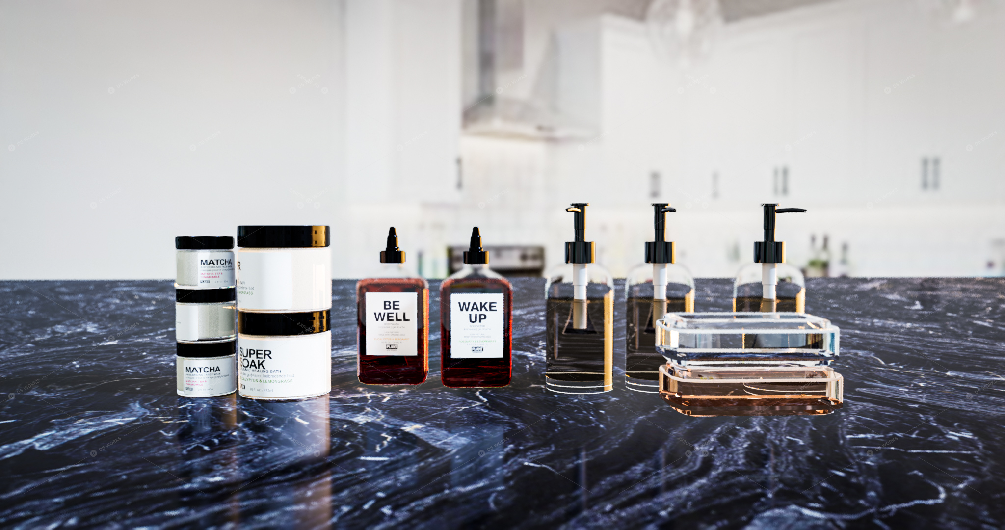 Bath Products 3D Models