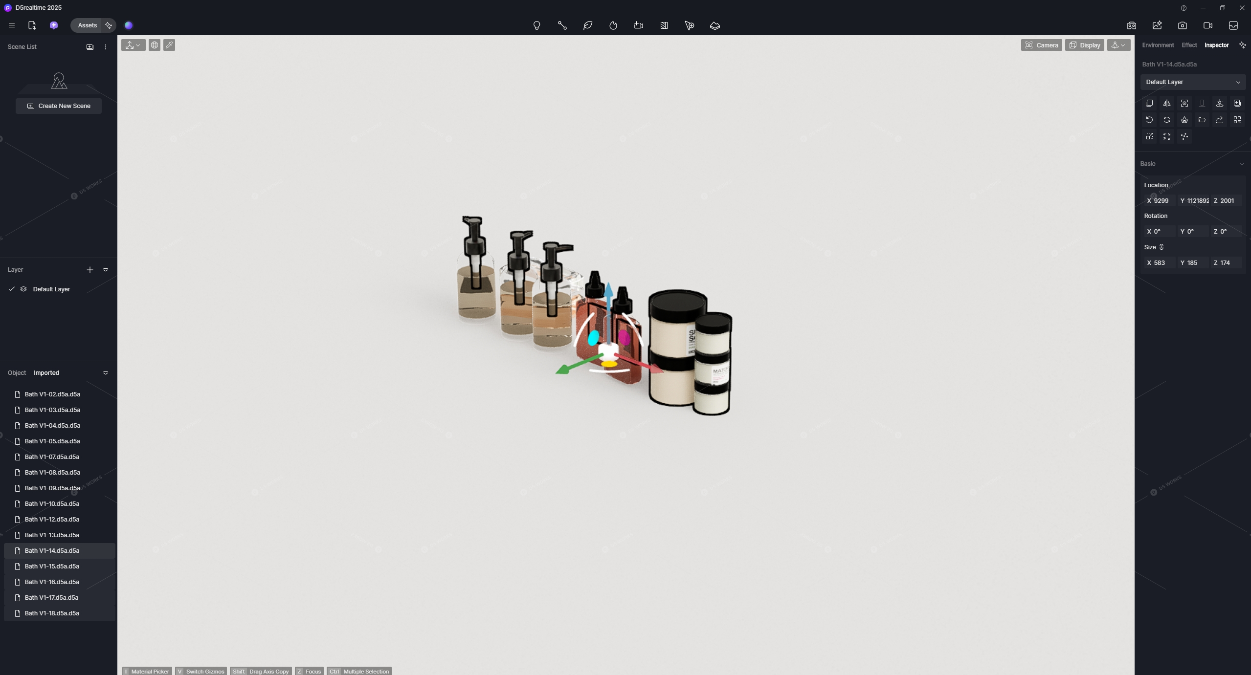 Bath Products 3D Models 2