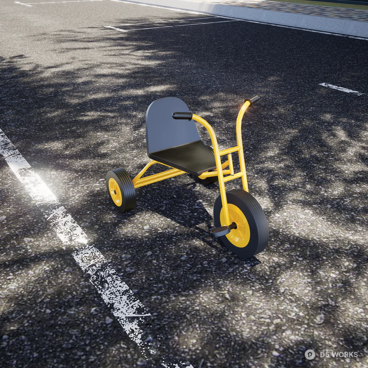 Tricycle 3d model - Image 1